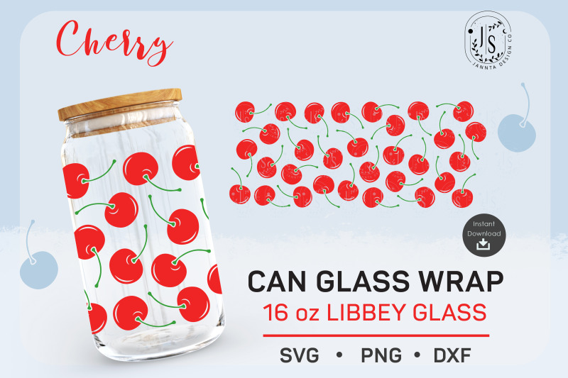 cherry-svg-16oz-fruit-can-glass-full-wrap-seamless