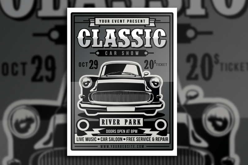 classic-car-show-flyer