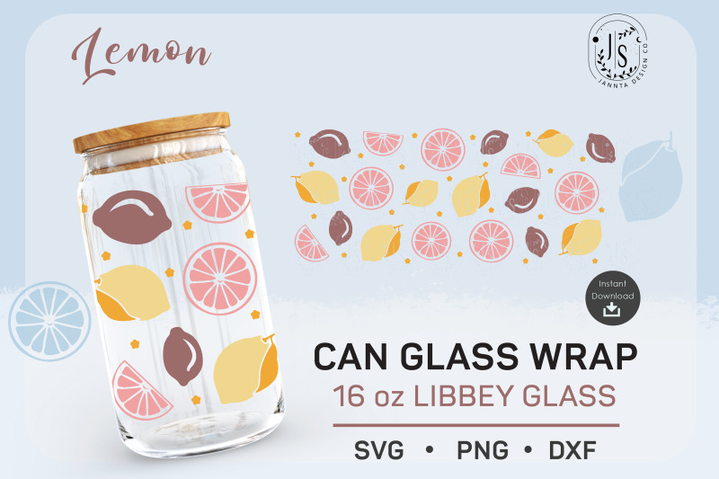 lemon-svg-16oz-fruit-can-glass-full-wrap-seamless