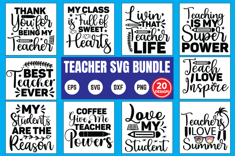 teacher-svg-bundle