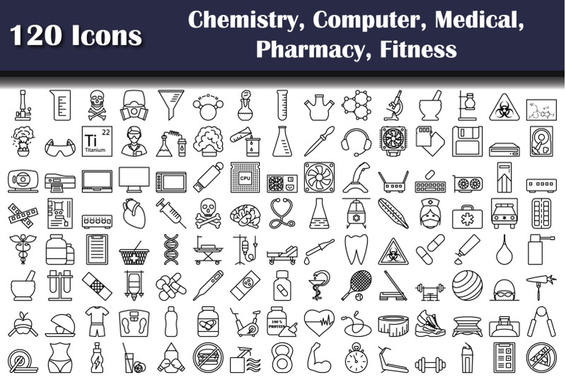 set-of-120-icons-chemistry-computer-medical-pharmacy-fitness-icons