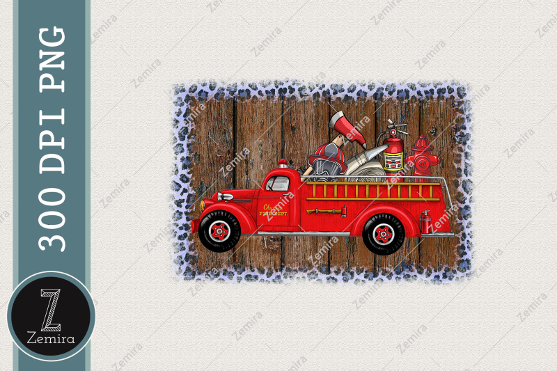 firefighter-truck-fire-hero-sublimation