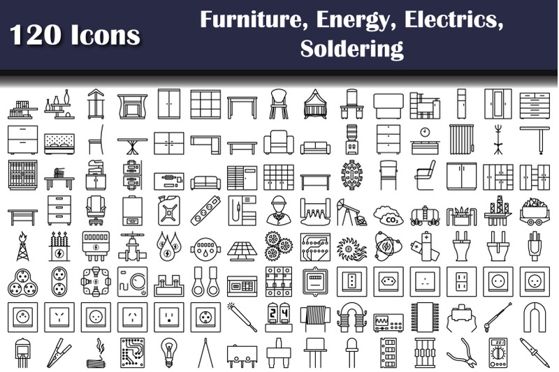 set-of-120-furniture-energy-electrics-soldering-icons