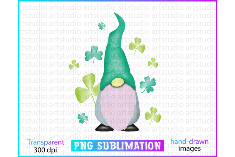 st-patricks-gnome-sublimation