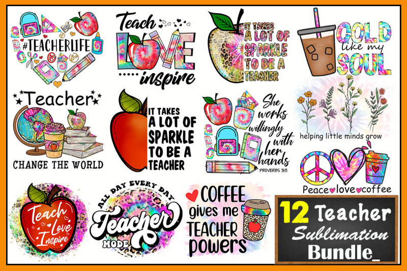 12-teacher-graphic-bundle