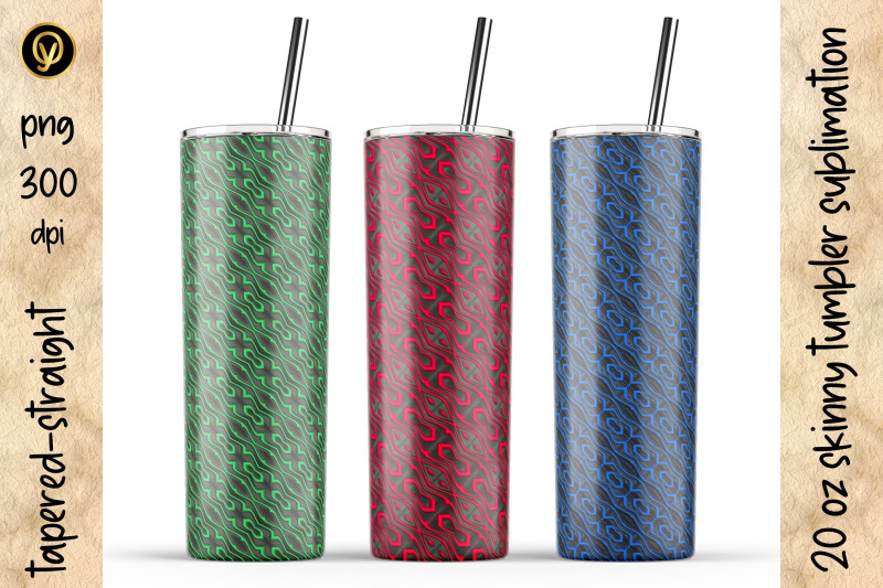 20-oz-skinny-tumbler-sublimation-abstract-geometric-tumblers