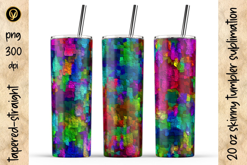 20-oz-skinny-tumbler-sublimation-abstract-watercolor-tumbler