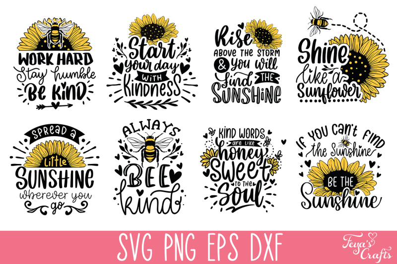 sunflower-amp-kindness-svg-bundle