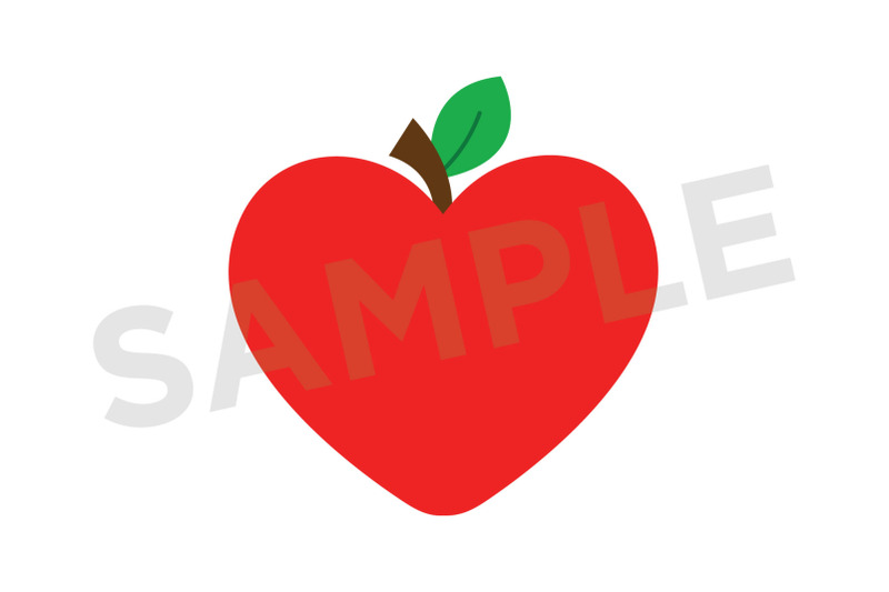 apples-amp-hearts-clipart-set