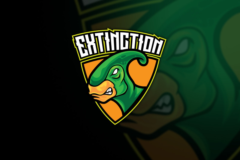 dino-extinct-esport-logo