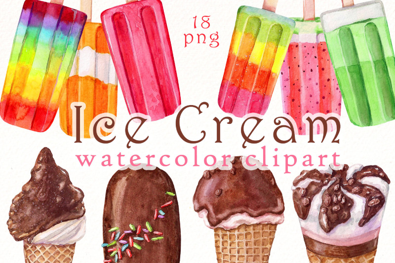 watercolor-ice-cream-png-clipart-summer-bundle-food-png