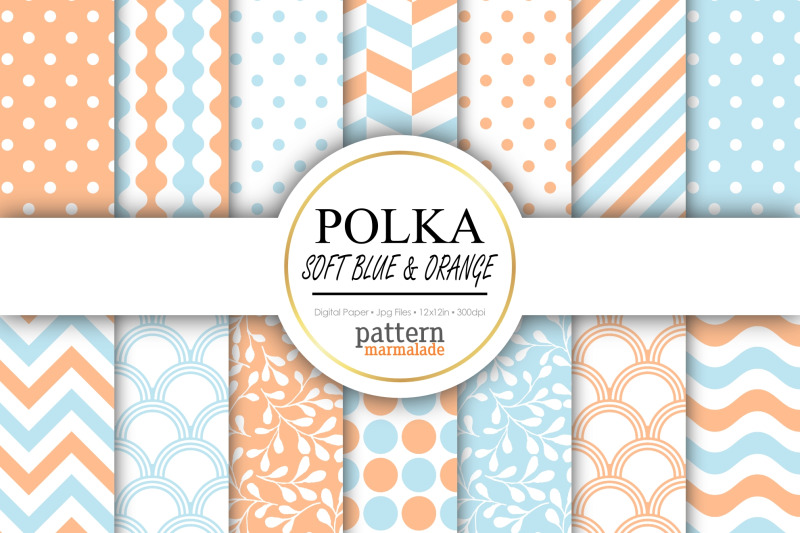 polka-soft-blue-and-orange-digital-paper-bv050d