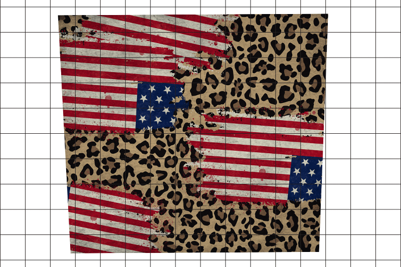 america-leopard-tumbler-graphic-design