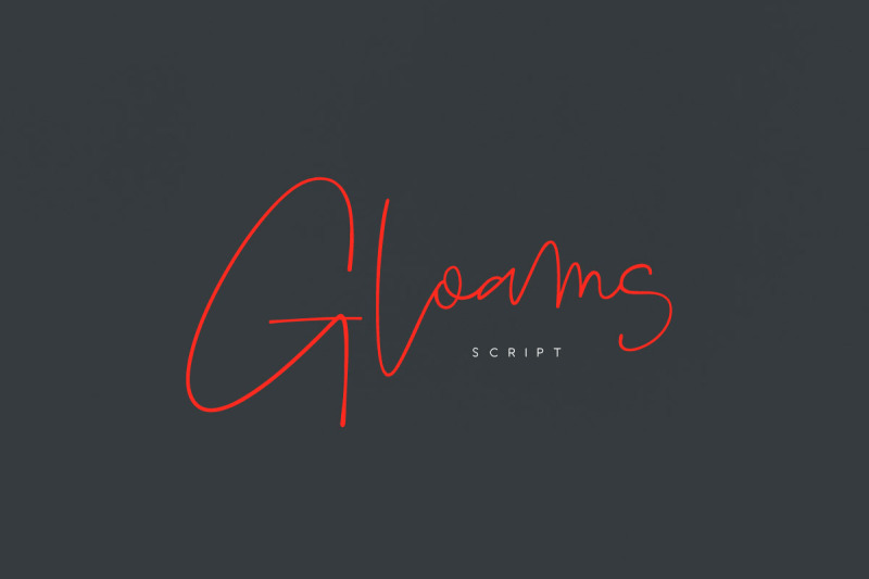 gloams-font