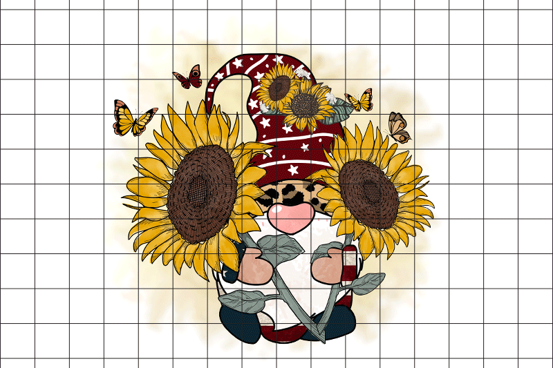 gnome-sunflowers-graphic-png