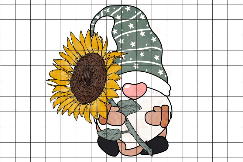 gnome-sunflower-graphic-design