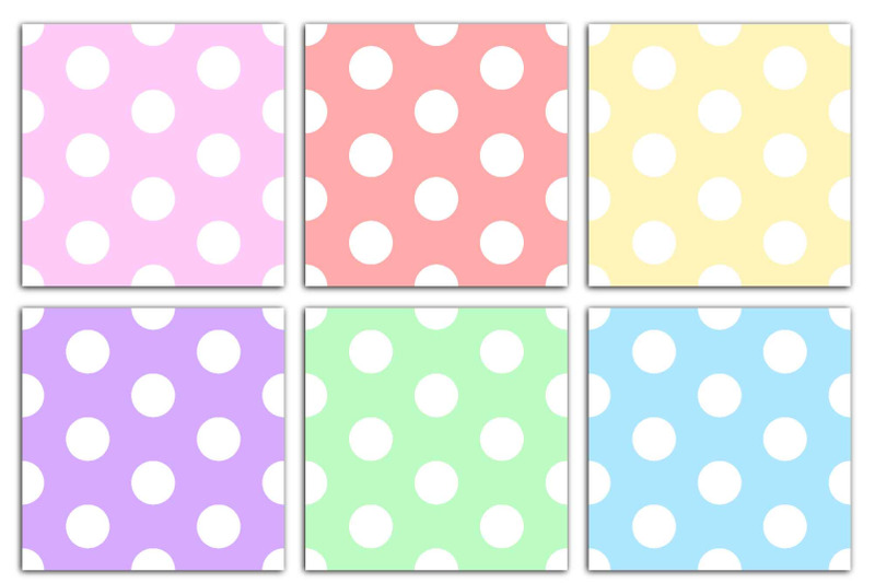 pastel-polka-dots-digital-paper-dotted-seamless-patterns