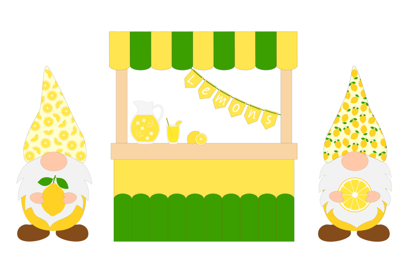 lemon-bundle-gnomes-lemon-svg-lemon-gnomes-sublimation