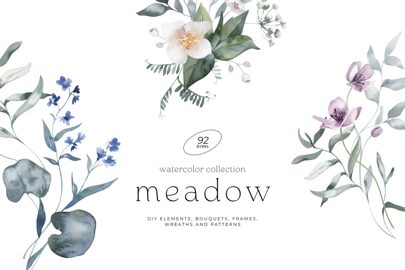 meadow-watercolor-collection