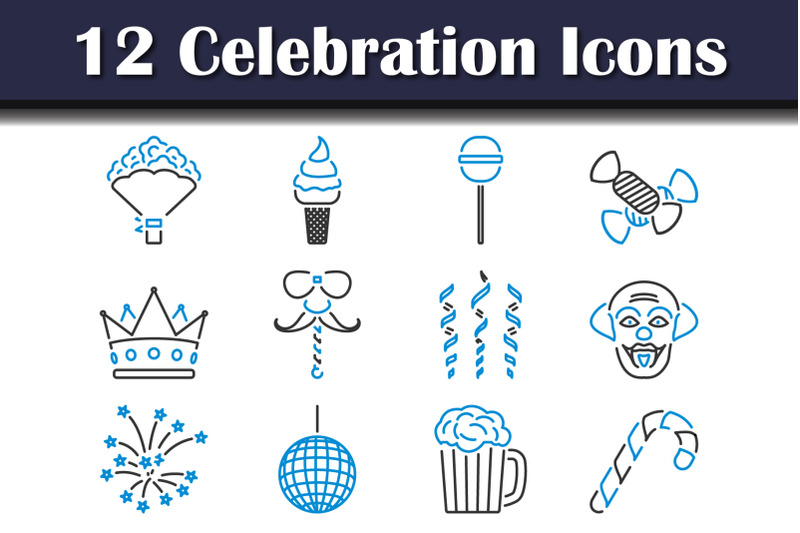 celebration-icon-set