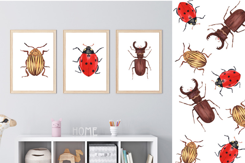 insects-watercolor-clipart