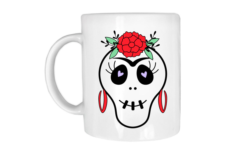 cute-skull-with-flowers-skull-face-with-flowers-clipart