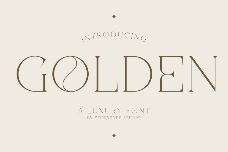 golden-typeface