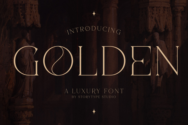 golden-typeface