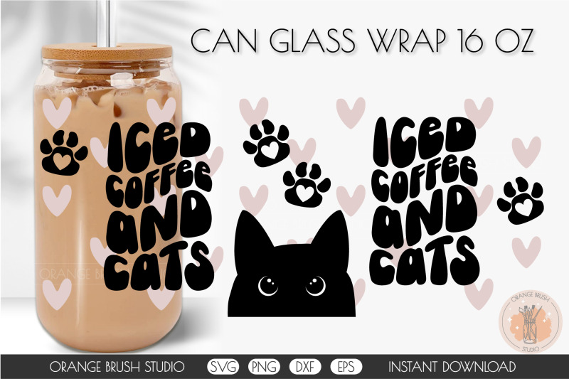 iced-coffee-and-cats-svg-can-glass-wrap-beer-coffee-16-oz