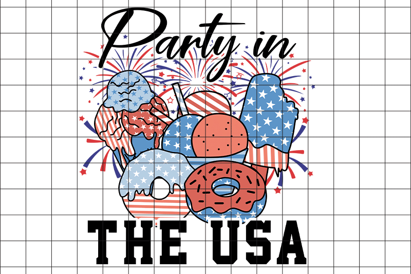 party-in-the-usa-graphic-design