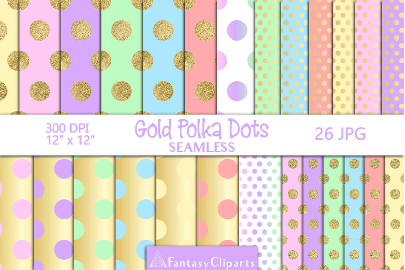 seamless-pastel-polka-dots-with-gold-glitter-digital-paper