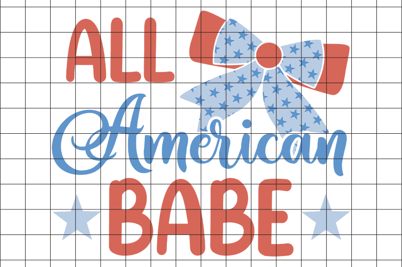 all-american-baby-svg-design