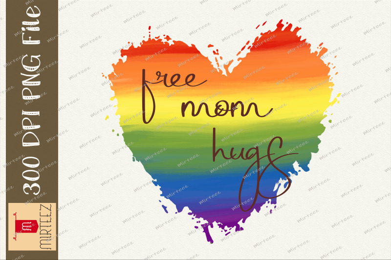 free-mom-hugs-rainbow-pride-lgbt-png