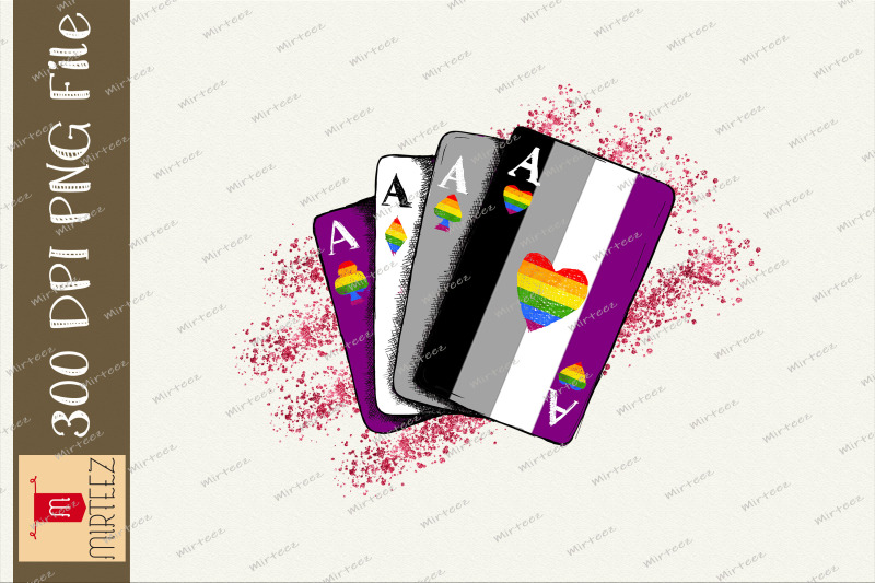 asexual-ace-flag-playing-card-queer-lgbt