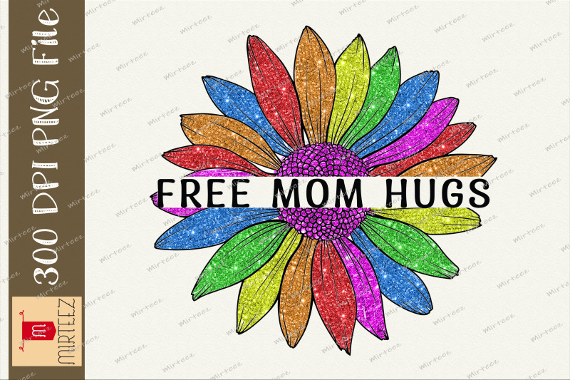 free-mom-hugs-gay-pride-lgbt-flower