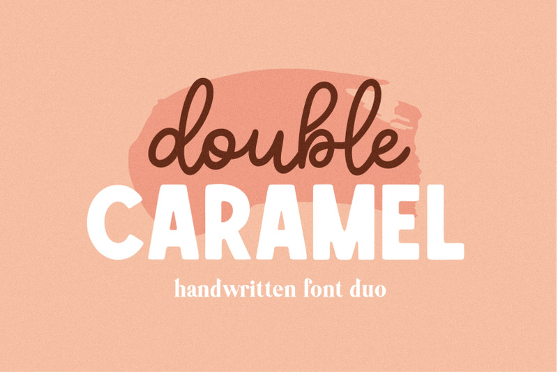 double-caramel-font-duo-for-crafters