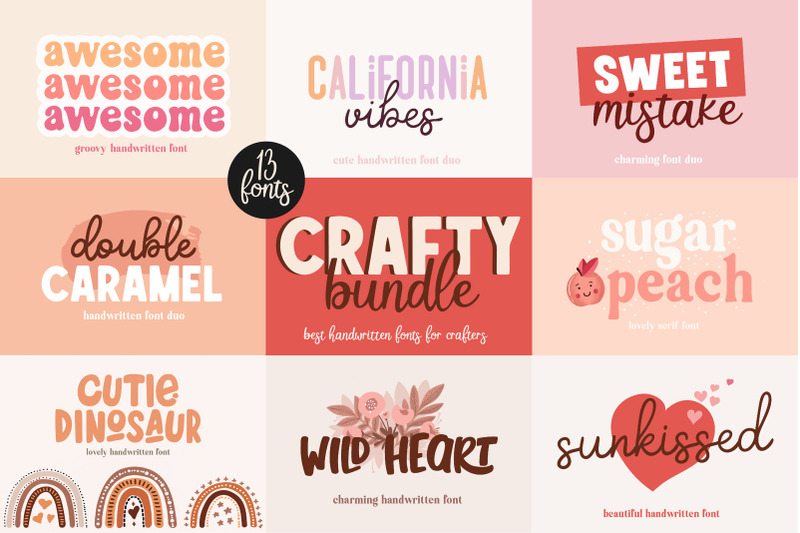 crafty-bundle-cute-13-handwritten-fonts-for-crafters