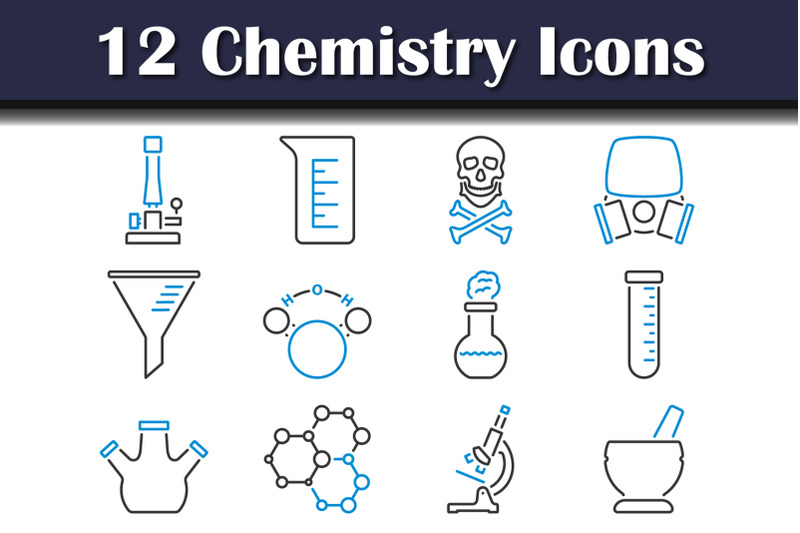 chemistry-icon-set