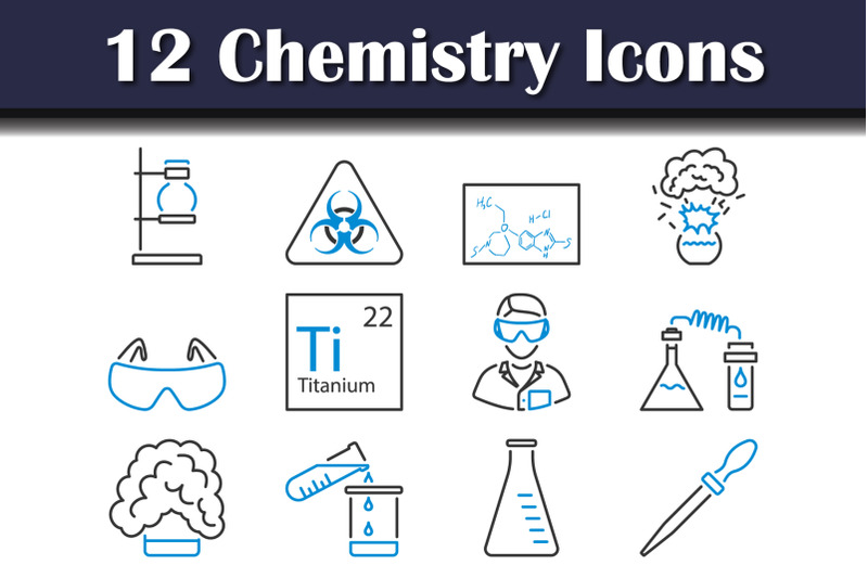 chemistry-icon-set