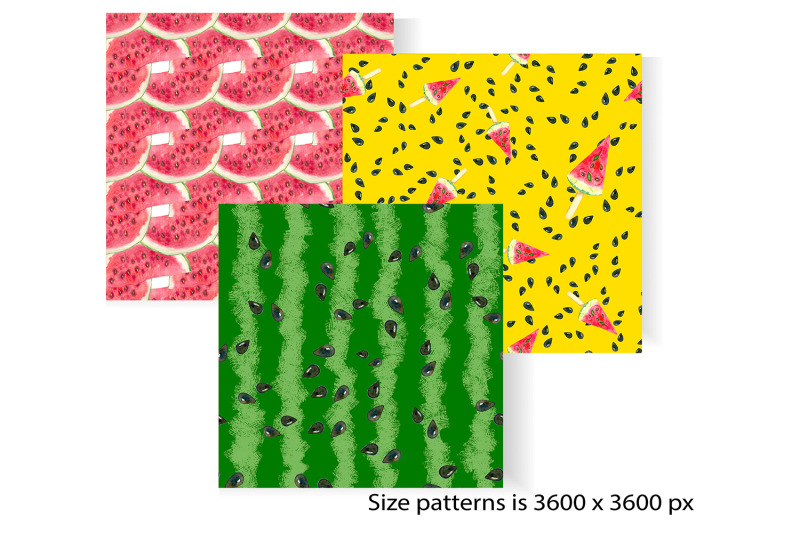 watermelon-pattern-pink-and-green-digital-paper-summer-pattern
