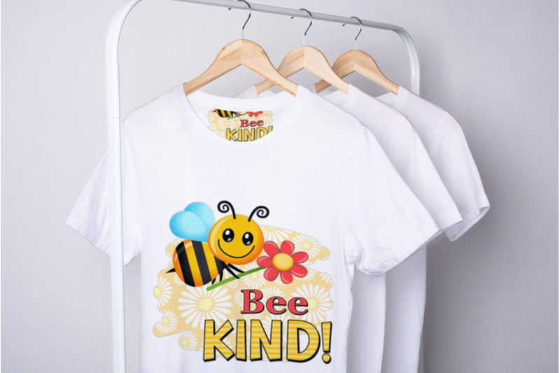 bee-kind-printable-sublimation-clipart