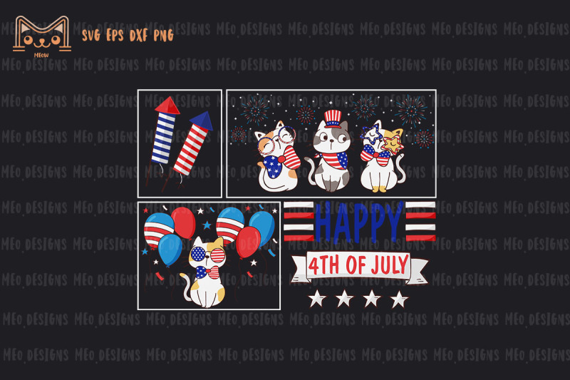 happy-4th-of-july-cat-balloon-fireworks