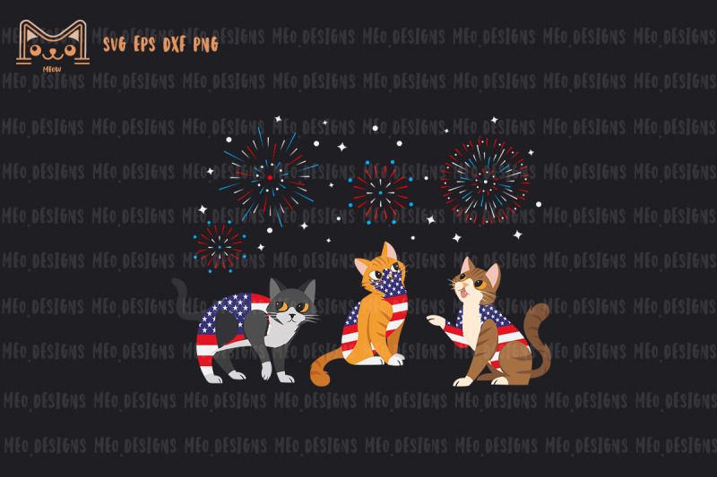 4th-of-july-american-flag-meowica