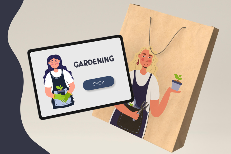 girls-gardening