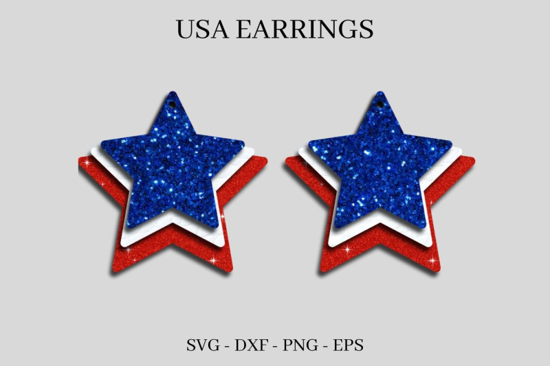 usa-earrings-svg-bundle