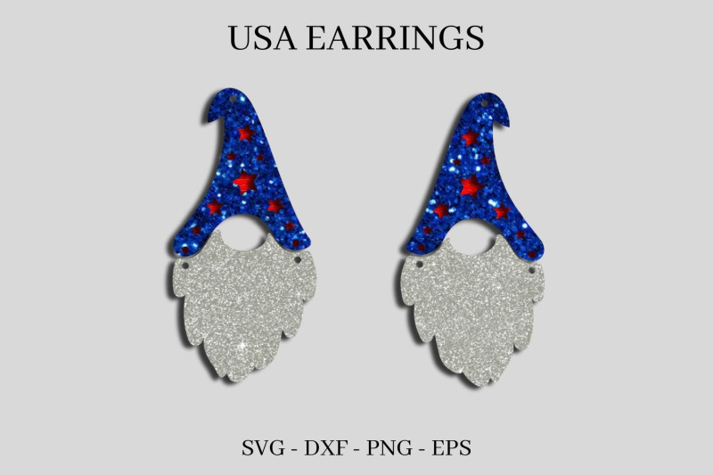 usa-earrings-svg-bundle