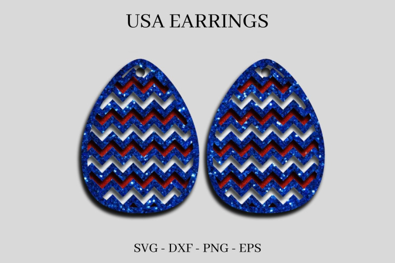 usa-earrings-svg-bundle