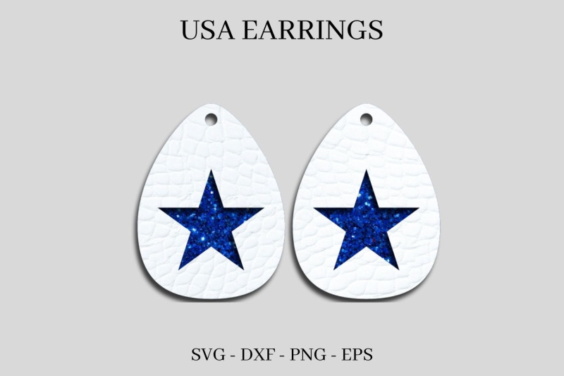 usa-earrings-svg-bundle