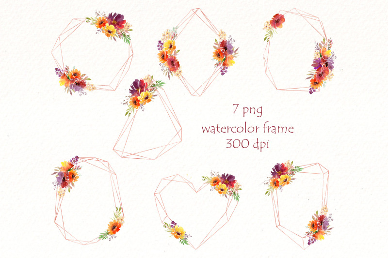 flower-frame-png-watercolor-clipart-bundle-fall-flowers-clipart