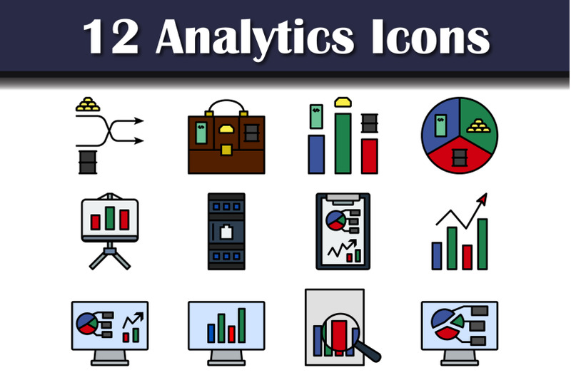 analytics-icon-set